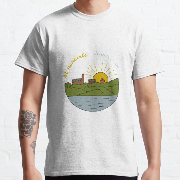 St Norbert College from across the river Classic T-Shirt