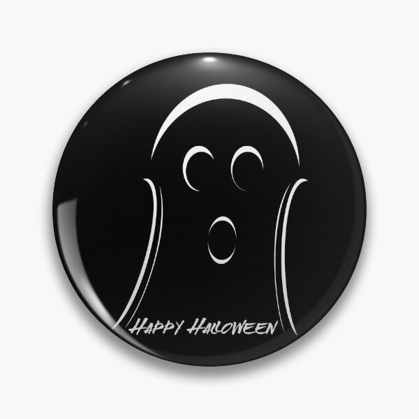 Item preview, Cute Ghost with Spooky Happy Halloween Message designed and sold by Risa-C.