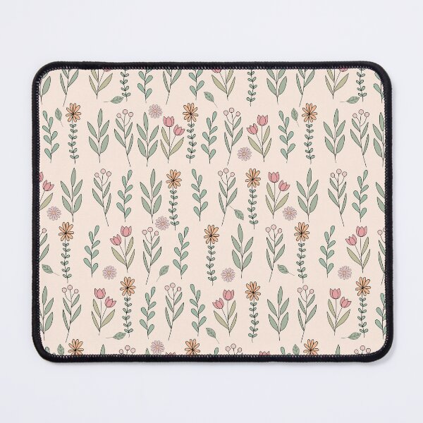 Item preview, Hand drawn minimalist seamless floral designed and sold by Lovingly-Mayd.