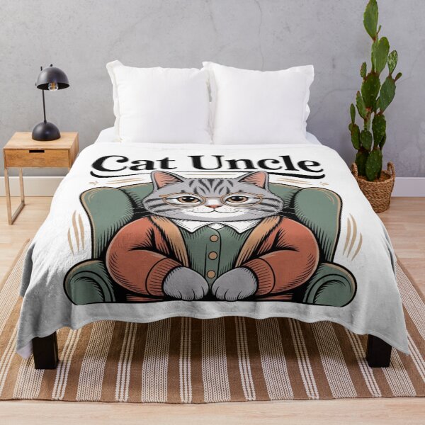 Item preview, Older Cat,Favorite Uncle,Cat Uncle designed and sold by missprint57.