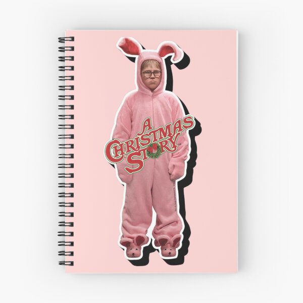 Item preview, A Christmas Story Boy in Pink Bunny Suit and Bunny Slippers Holiday Design designed and sold by MakersFolly.