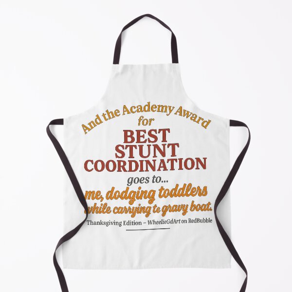 Item preview, Academy Award – Thanksgiving Edition – BEST STUNT COORDINATION designed and sold by WheelieGdArt.