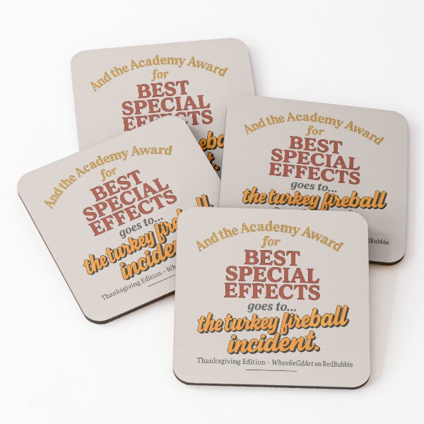 Item preview, Academy Award – Thanksgiving Edition – BEST SPECIAL EFFECTS - V2 designed and sold by WheelieGdArt.