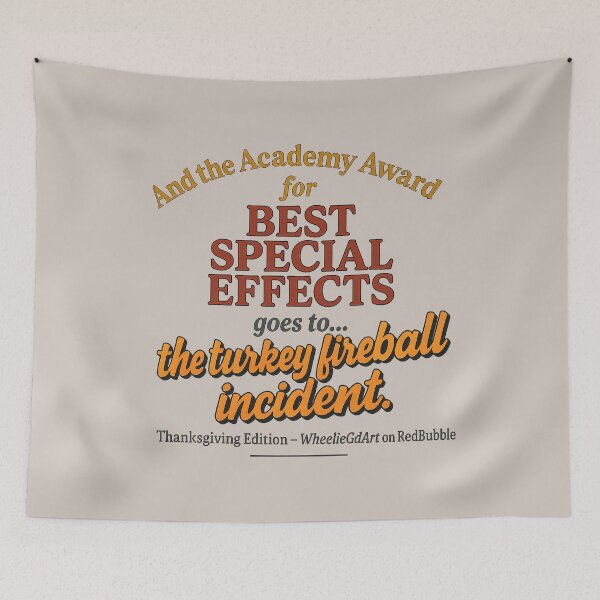 Item preview, Academy Award – Thanksgiving Edition – BEST SPECIAL EFFECTS - V2 designed and sold by WheelieGdArt.