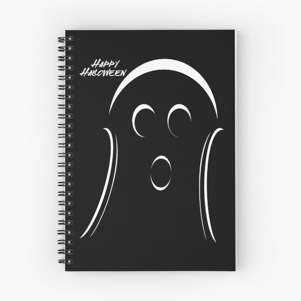Item preview, Cute Ghost with Small, Spooky Happy Halloween Message designed and sold by Risa-C.