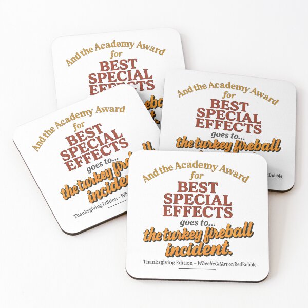 Item preview, Academy Award – Thanksgiving Edition – BEST SPECIAL EFFECTS designed and sold by WheelieGdArt.