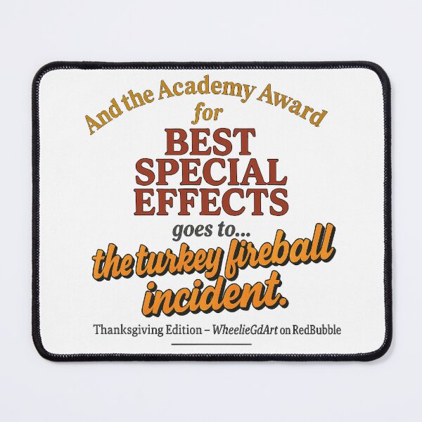 Item preview, Academy Award – Thanksgiving Edition – BEST SPECIAL EFFECTS designed and sold by WheelieGdArt.