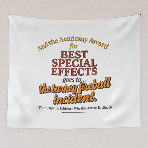 Item preview, Academy Award – Thanksgiving Edition – BEST SPECIAL EFFECTS designed and sold by WheelieGdArt.