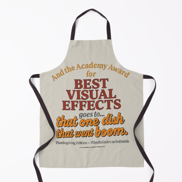 Item preview, Academy Award – Thanksgiving Edition – BEST VISUAL EFFECTS designed and sold by WheelieGdArt.