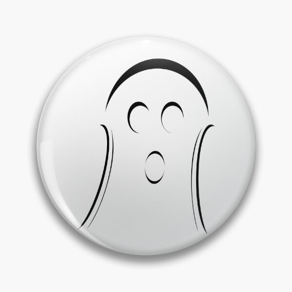 Item preview, Cute Ghost for Halloween (Black) designed and sold by Risa-C.