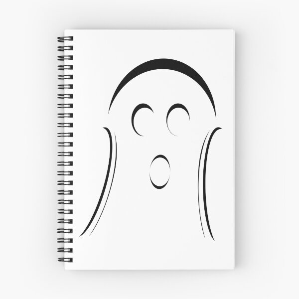 Item preview, Cute Ghost for Halloween (Black) designed and sold by Risa-C.