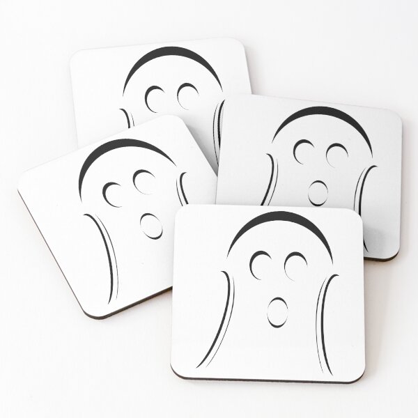 Item preview, Cute Ghost for Halloween (Black) designed and sold by Risa-C.