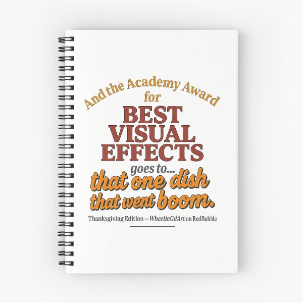 Item preview, Academy Award – Thanksgiving Edition – BEST VISUAL EFFECTS designed and sold by WheelieGdArt.