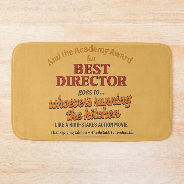Item preview, Academy Award – Thanksgiving Edition – BEST DIRECTOR designed and sold by WheelieGdArt.