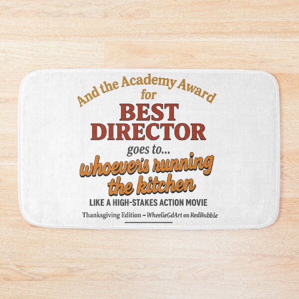 Item preview, Academy Award – Thanksgiving Edition – BEST DIRECTOR designed and sold by WheelieGdArt.