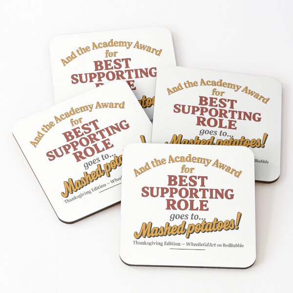 Item preview, Academy Award – Thanksgiving Edition – BEST SUPPORTING ROLE designed and sold by WheelieGdArt.