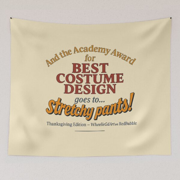 Item preview, Academy Award - Thanksgiving Edition - BEST COSTUME DESIGN - V2 designed and sold by WheelieGdArt.