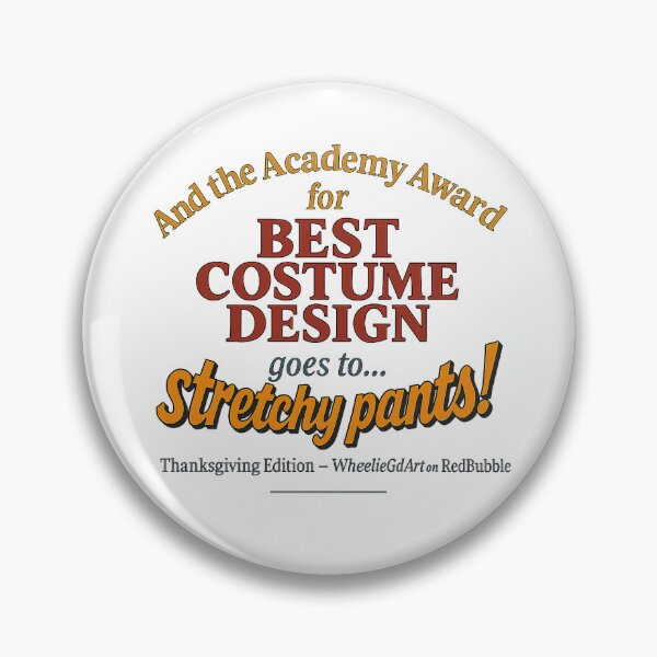 Item preview, Academy Award - Thanksgiving Edition - BEST COSTUME DESIGN designed and sold by WheelieGdArt.