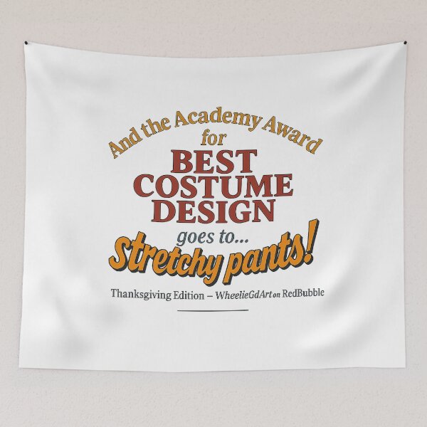 Item preview, Academy Award - Thanksgiving Edition - BEST COSTUME DESIGN designed and sold by WheelieGdArt.