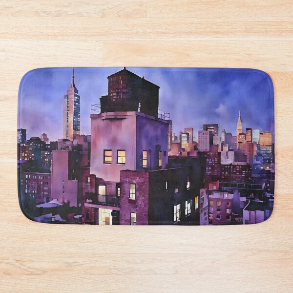 Item preview, Midtown Twilight designed and sold by RCWatercolours.