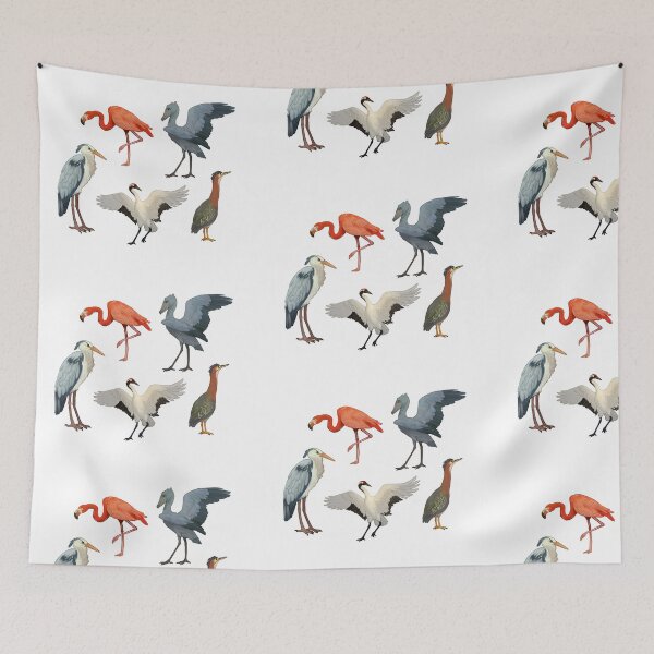 Item preview, long leg birds  designed and sold by chaoticcaprisun.