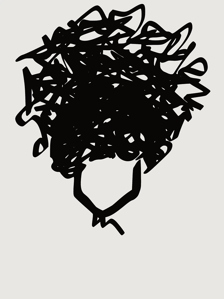 Thumbnail 6 of 6, Premium Oversized Sweatshirt, Fro Sticker designed and sold by eBVrb.