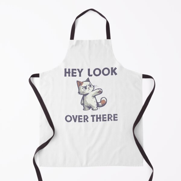 Item preview, Hey Look Over There T-Shirt - Funny Sarcastic Cat Meme Tee designed and sold by TurnEffect.