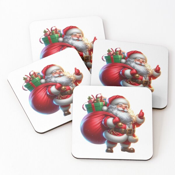 Item preview, Santa Claus with gifts designed and sold by JonysCreativeDesigns.