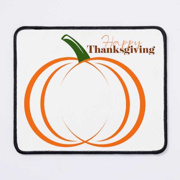 Item preview, Happy Thanksgiving Pumpkin Orange and Brown designed and sold by Risa-C.