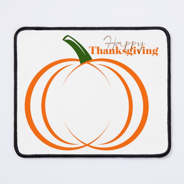 Item preview, Happy Thanksgiving Pumpkin Brown and Orange designed and sold by Risa-C.