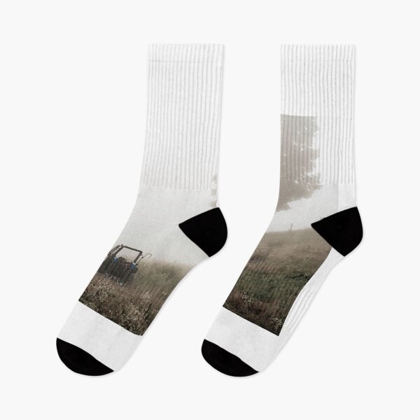 Item preview, Lonely Tractor In The Mist designed and sold by Jim Love.