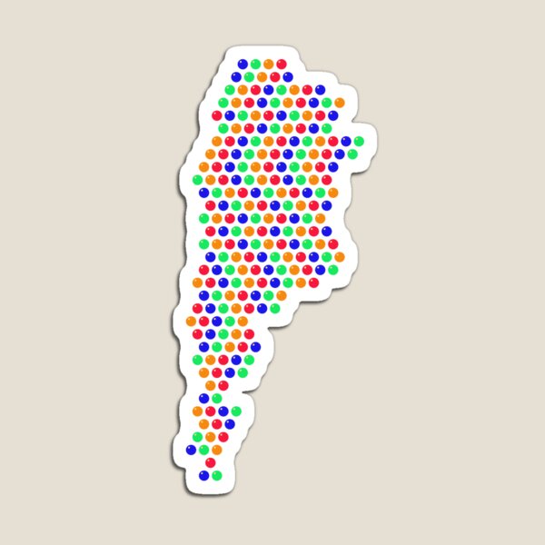 Item preview, Multicolored Rhinestone Argentina designed and sold by TheIconSmith.