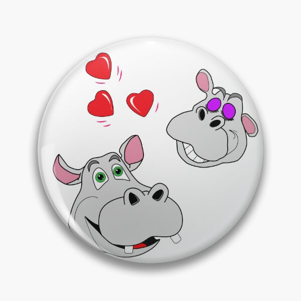 Item preview, Hippos in Love Funny Children's T-shirt designed and sold by MynahNeeds.