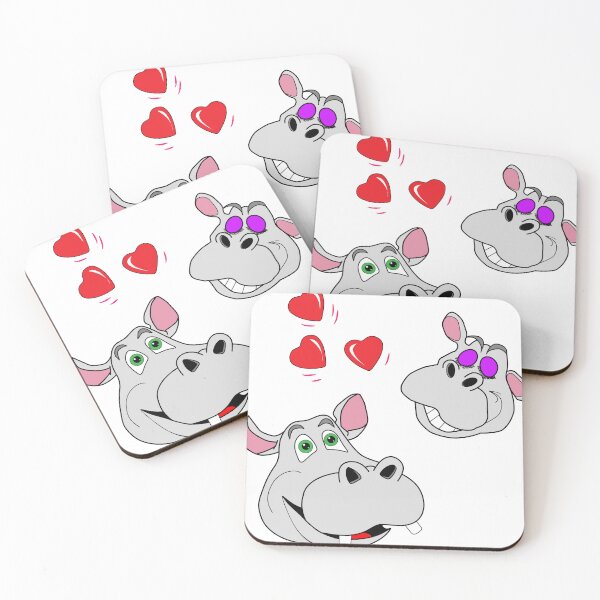 Item preview, Hippos in Love Funny Children's T-shirt designed and sold by MynahNeeds.