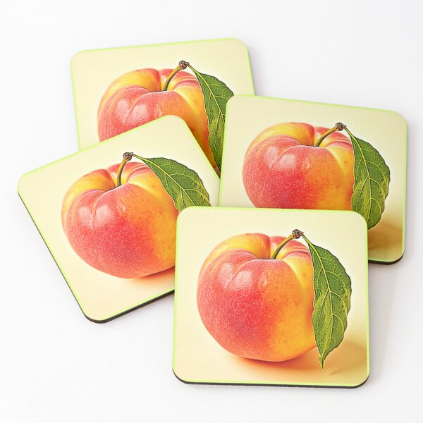Item preview, Feel the Fresh Peach Summer Vibe Design designed and sold by Health And Fitness Posts e-Store.