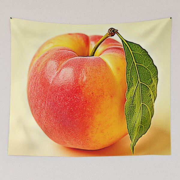 Item preview, Feel the Fresh Peach Summer Vibe Design designed and sold by Health And Fitness Posts e-Store.