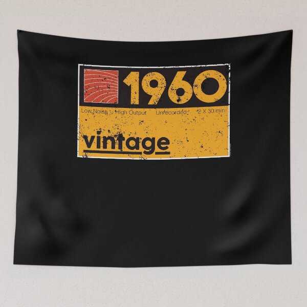 Item preview, Music Producer Gifts 1960 Vintage Cassette Birthday Shirt designed and sold by shoppzee.