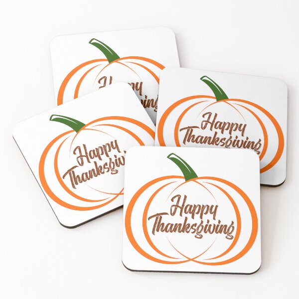 Item preview, Happy Thanksgiving Pumpkin with Brown Centered Writing designed and sold by Risa-C.