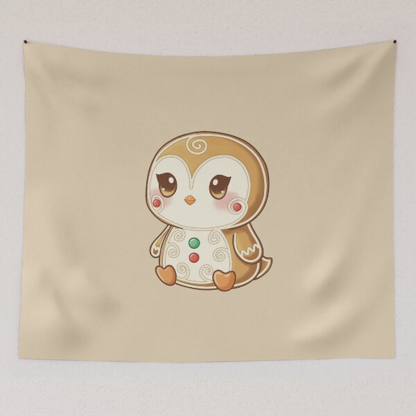 Item preview, Penguin Gingerbread Cookie designed and sold by AuraBerryArt.