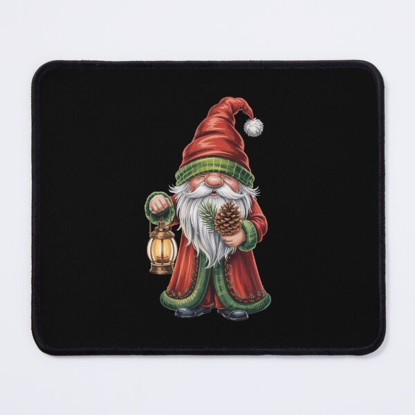 Item preview, Santa Gnome Holding Lantern designed and sold by jkrphoto.