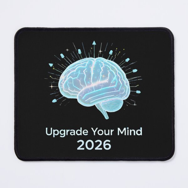 Item preview, Upgrade Your Mind 2026 – Futuristic Brain Design for Growth, Motivation, and Mental Power designed and sold by PureBrain.