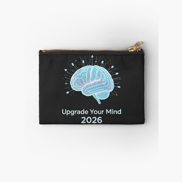 Item preview, Upgrade Your Mind 2026 – Futuristic Brain Design for Growth, Motivation, and Mental Power designed and sold by PureBrain.
