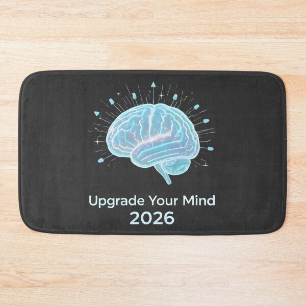 Item preview, Upgrade Your Mind 2026 – Futuristic Brain Design for Growth, Motivation, and Mental Power designed and sold by PureBrain.