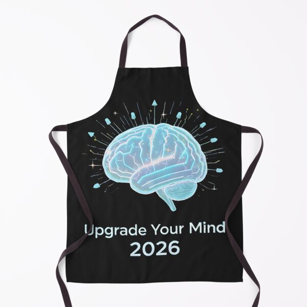Item preview, Upgrade Your Mind 2026 – Futuristic Brain Design for Growth, Motivation, and Mental Power designed and sold by PureBrain.