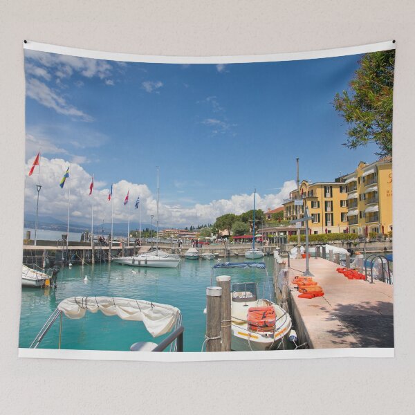 Item preview, Sirmione Harbour on Lake Garda designed and sold by Violaman.