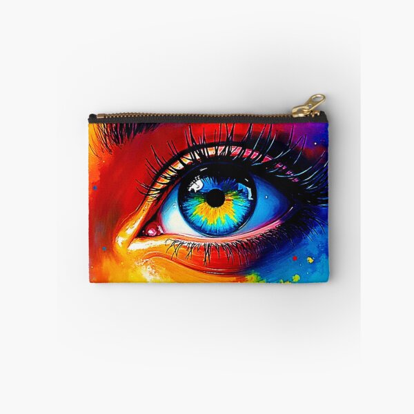Item preview, Vibrant Soul Colorful Eye Painting  designed and sold by Health And Fitness Posts e-Store.