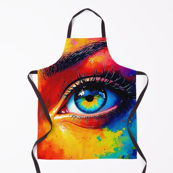 Item preview, Vibrant Soul Colorful Eye Painting designed and sold by Health And Fitness Posts e-Store.