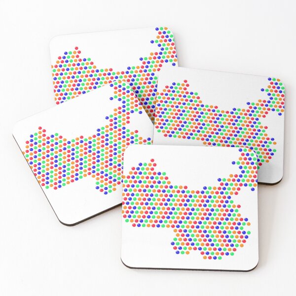 Item preview, Multicolored Rhinestone China designed and sold by TheIconSmith.