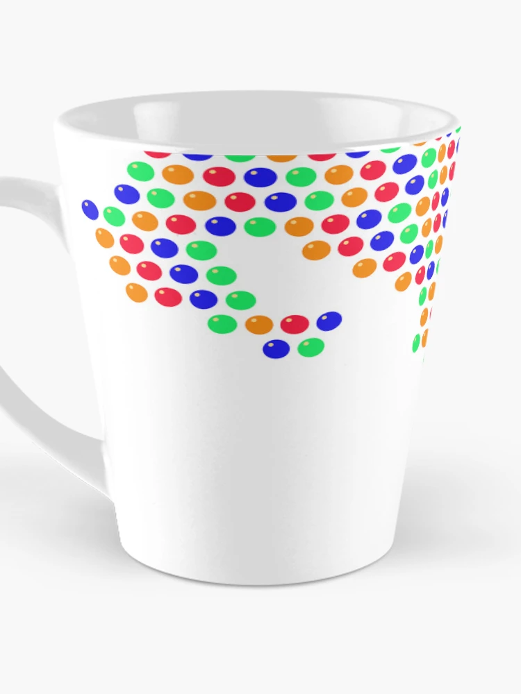 Thumbnail 3 of 4, Coffee Mug, Multicolored Rhinestone Costa Rica designed and sold by TheIconSmith.