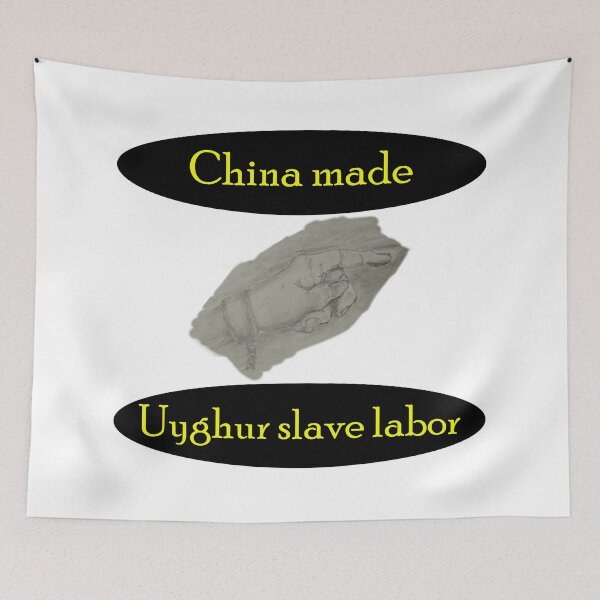 Item preview, China made - Uyghur slave labor designed and sold by Visual-Minds.